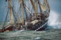 Le siècle du Belem. © Philip Plisson / Plisson La Trinité / AA00001 - Photo Galleries - Tall ship / Sailing ship