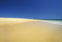 The vast beach of Houat. © Philip Plisson / Plisson La Trinité / AA00023 - Photo Galleries - Couple