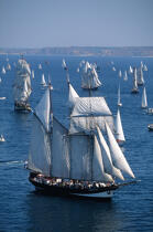 The Oosterschelde during Brest 96. © Guillaume Plisson / Plisson La Trinité / AA00240 - Photo Galleries - Tall ships