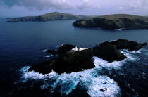 Dans les Shetlands, le phare de Muckle Flugga. © Philip Plisson / Plisson La Trinité / AA04690 - Nos reportages photos - Muckle flugga [phare de]