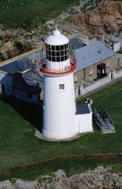 Rathlin O'Birne, Irish lighthouse. © Philip Plisson / Plisson La Trinité / AA04754 - Photo Galleries - Rathlin O'Birne [lighthouse]