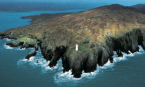 Ardnakinna, phare irlandais. © Philip Plisson / Plisson La Trinité / AA04761 - Nos reportages photos - Irlande, l'île verte