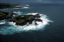 Lighthouse Ribadeo in Galicia. © Philip Plisson / Plisson La Trinité / AA08241 - Photo Galleries - Town [Galicia]