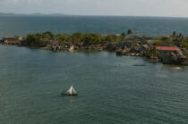 L'archipel des San Blas au Panama. © Philip Plisson / Plisson La Trinité / AA14125 - Nos reportages photos - Ile [Panama]
