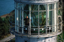 Le phare de Machichaco © Philip Plisson / Plisson La Trinité / AA17525 - Nos reportages photos - Lanterne
