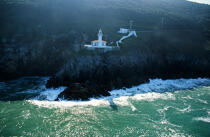 Lighthouse El Pescadore, Spain © Philip Plisson / Plisson La Trinité / AA17531 - Photo Galleries - Spanish Lighthouses