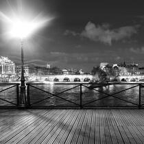 Le pont des arts à Paris. © Guillaume Plisson / Plisson La Trinité / AA17823 - Nos reportages photos - Urbain