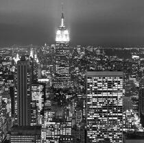 New-York by night. © Philip Plisson / Plisson La Trinité / AA19825 - Photo Galleries - Night