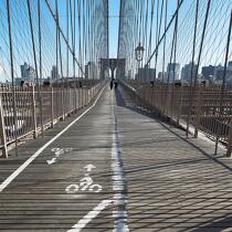 The Brooklyn Bridge in New York. © Philip Plisson / Plisson La Trinité / AA21917 - Photo Galleries - Urban