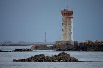 Croix lighthouse at the entrance of the Trieux river. © Philip Plisson / Plisson La Trinité / AA23080 - Photo Galleries - Trieux [River of]