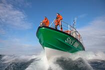 Lifeboat. © Philip Plisson / Plisson La Trinité / AA23146 - Photo Galleries - Lifesaving at sea
