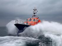 Lifeboat. © Philip Plisson / Plisson La Trinité / AA23147 - Photo Galleries - Lifesaving at sea