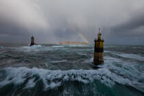Pointe du Raz © Philip Plisson / Plisson La Trinité / AA23956 - Photo Galleries - Rainbow