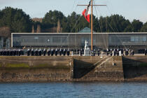 L'école navale à Brest © Philip Plisson / Plisson La Trinité / AA26912 - Nos reportages photos - Ecole navale