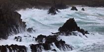 La tempête Joachim sur les côtes bretonnes. © Philip Plisson / Plisson La Trinité / AA32851 - Nos reportages photos - Resultat Recherche