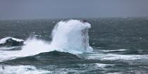 La tempête Joachim sur les côtes bretonnes. © Philip Plisson / Plisson La Trinité / AA32855 - Nos reportages photos - Resultat Recherche