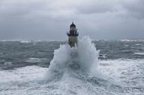 La tempête Joachim sur les côtes bretonnes. © Philip Plisson / Plisson La Trinité / AA32863 - Nos reportages photos - Ar-Men
