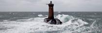 La tempête Joachim sur les côtes bretonnes. © Philip Plisson / Plisson La Trinité / AA32876 - Nos reportages photos - Les tempêtes hivernales sur les côtes bretonnes