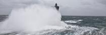La tempête Joachim sur les côtes bretonnes. © Philip Plisson / Plisson La Trinité / AA32884 - Nos reportages photos - Les tempêtes hivernales sur les côtes bretonnes
