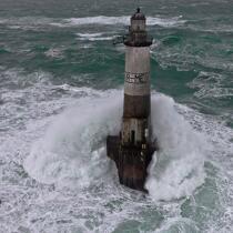 La tempête Joachim sur les côtes bretonnes. © Philip Plisson / Plisson La Trinité / AA32896 - Nos reportages photos - La tempête Joachim sur les côtes bretonnes