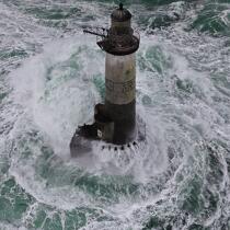 La tempête Joachim sur les côtes bretonnes. © Philip Plisson / Plisson La Trinité / AA32902 - Nos reportages photos - Ar-Men