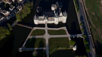 Le château de Sully-sur-Loire © Philip Plisson / Plisson La Trinité / AA35210 - Nos reportages photos - Sully sur Loire