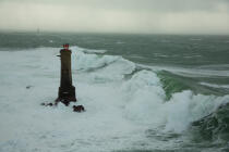 Nividic lighthouse © Philip Plisson / Plisson La Trinité / AA37226 - Photo Galleries - Ouessant