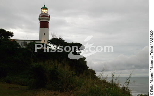 Le phare de Bel Air à Sainte-Suzanne sur l'île de la Réunion - © Philip Plisson / Plisson La Trinité / AA39929 - Nos reportages photos - Resultat Recherche