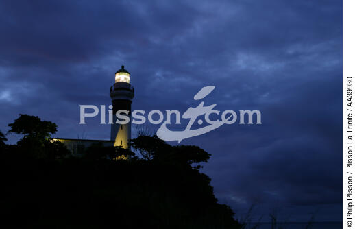 Le phare de Bel Air à Sainte-Suzanne sur l'île de la Réunion - © Philip Plisson / Plisson La Trinité / AA39930 - Nos reportages photos - Resultat Recherche