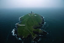 © Philip Plisson / Plisson La Trinité / AA39877 Le phare de Ballycotton dans le comté de Cork en Irlande - Nos reportages photos - Resultat Recherche